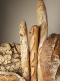 Assorted Loaves of Bread and Baguettes Photographic Print by Joerg Lehmann