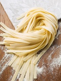 Home-Made Ribbon Pasta Fotografisk tryk Home-Made Ribbon Pasta Fotografisk tryk