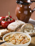 Bread Soup with Tomatoes Photographic Print