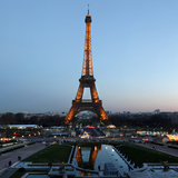 Eiffel Tower, Paris, France Photographic Print by Manuel Cohen