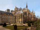 Notre Dame de Reims (Our Lady of Rheims), Champagne, France Photographic Print by Manuel Cohen