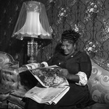 Mahalia Jackson - 1960 Fotoprint van William Lanier Mahalia Jackson - 1960 Fotoprint van William Lanier