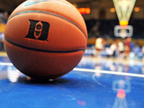 Elon Phoenix vs Duke Blue Devils - Detail of Basketball: North Carolina, December 20, 2012 Photographic Print