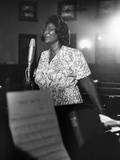 Mahalia Jackson Photographic Print by Isaac Sutton
