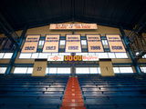 Kansas: National Championship Banners in Allen Field House Photographic Print