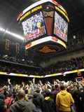 Minnesota vs Indiana - Fans Celebrate: Minneapolis, February. 26, 2013 Photographic Print