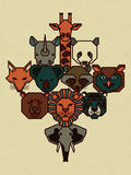 Animal Serigraph by Mike Davis