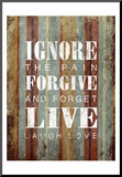Ignore Mounted Print by Pullen Grace