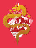 Year of the Dragon: 2012 Edition Serigraph by Mike Davis