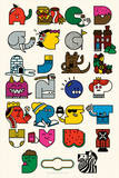 Alphabet Serigraph by Mike Davis