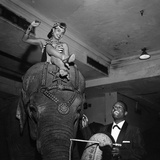 Nipsey Russell, Vera Francis - 1954 Photographic Print by G. Marshall Wilson