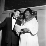 Mahalia Jackson, Eddie Fisher - 1955 Photographie par Isaac Sutton