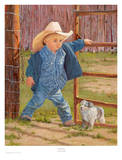 Baby Blues Prints by June Dudley