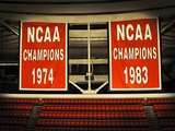 Championship Banners Photographic Print
