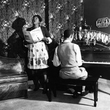 Mahalia Jackson - 1960 Fotoprint van William Lanier Mahalia Jackson - 1960 Fotoprint van William Lanier