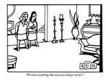 "We took everything that was nice and got rid of it." - New Yorker Cartoon Premium Giclee Print by Bruce Eric Kaplan