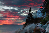 Sunset at Bass Harbor Photographie par Vincent James