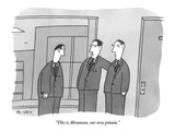 "This is Abramson, our new piñata." - New Yorker Cartoon Premium Giclee Print by Peter C. Vey