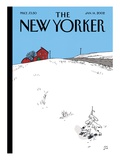 The New Yorker Cover - January 14, 2002 Giclee Print by Jean Claude Floc'h