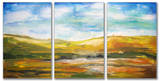 Painted Horizons Triptych Art Wood Sign