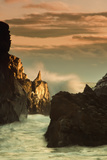 Light Splash at Big Sur Fotografie-Druck von Vincent James