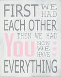 Then We Had You - Girl Posters by Holly Stadler
