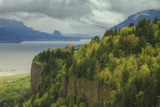 Stormy Vista House Landscape Photographic Print by Vincent James