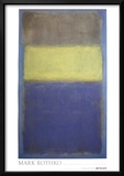 No. 2/No. 30  (Yellow Center) Posters by Rothko Mark