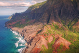 Na Pali Coast and Late Afternoon Light Photographie par Vincent James