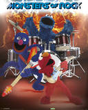 Sesame Street - Monsters Of Rock Affiche