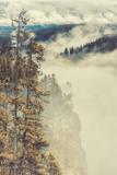 Canyon Mood and Mist Photographic Print by Vincent James