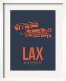 Lax Los Angeles Poster 3 Print by NaxArt 
