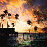 Sunset On The Pier B Posters Sunset On The Pier B Posters