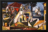 Paysage méditerranéen Posters par Picasso Pablo