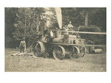 Vintage Farm Equipment Poster