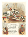 Circus Visit, Jumping Act Print