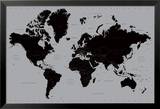 World Map - Contemporary Posters