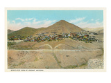Bird's Eye View of Jerome, Arizona Prints