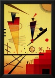 Structure joyeuse Poster par Kandinsky Wassily
