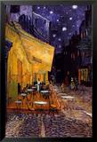 Terrasse de café la nuit sur la place du Forum Affiches par Van Gogh Vincent
