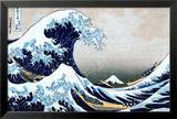 The Great Wave at Kanagawa (from 36 views of Mount Fuji), c.1829 Prints by Hokusai Katsushika
