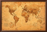 World Map Print