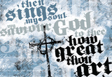 How Great Thou Art Laptop Skin Sticker Laptop Stickers