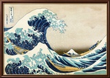 The Great Wave at Kanagawa (from 36 views of Mount Fuji), c.1829 Prints by Hokusai Katsushika
