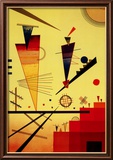 Hilpeä rakennelma (Merry Structure) Juliste tekijänä Kandinsky Wassily