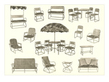 Lots of Outdoor Furniture Posters