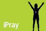 iPray (Green) Laptop Skin Sticker Laptop Stickers