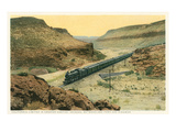 Train in Crozier Canyon, Kingman, Arizona Photo