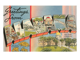 Greetings from Alabama Prints