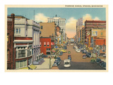 Riverside Avenue, Spokane, Washington Prints